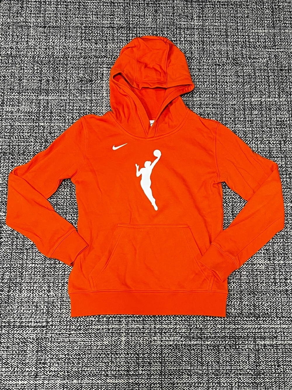 Nike Orange Kids WNBA Basketball Pullover Hoodie